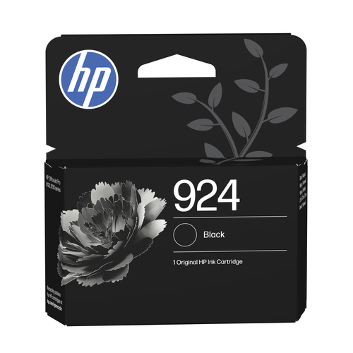 HP 924 BLACK ORIGINAL INK CARTRIDGE – HP Inc