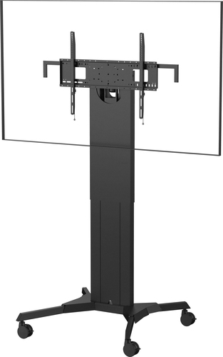 VISION Motorised Height Adjustable Display Trolley LIFETIME WARRANTY Heavy duty - Fits displays up to 90 with VESA sizes up to 800 x 600 Premium 4 wheels for smooth movement - Removeable wheels for non-portable variation - Removeable rear legs to – Vision
