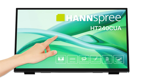HT 240 CUA 23.8IN TOUCH LED VA 16:9 1920X1080 4000:1 HDMI/DP/VG – Hannspree