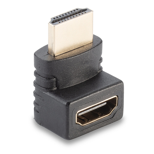 90 DEGREE HDMI ADAPTER M/F UP ADAPTER – Lindy