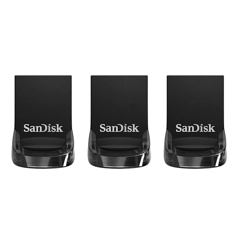 SANDISK ULTRA FIT USB 3.1 FLASH DRIVE 3-PACK 32GB – SanDisk