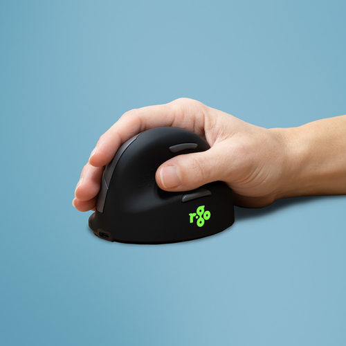 HE Mouse Ergonomische Muis L Rechts Draadloos – R-Go Tools