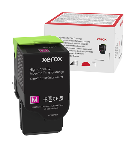 Xerox - High capacity - magenta - original - toner cartridge - for Xerox C310/DNI, C310/DNIM, C310V_DNI – Xerox