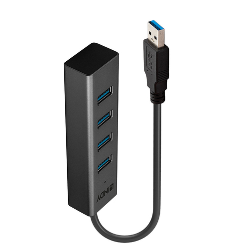 4 PORT USB 3.0 HUB – Lindy