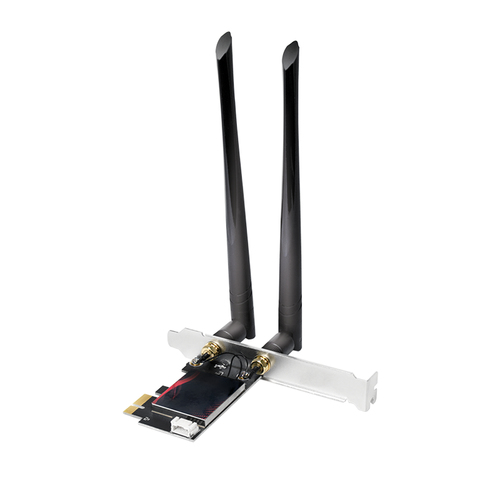 PCI-Express card, WI-FI 6E, 2.4G, 5G & 6G, BT5.2 – LogiLink