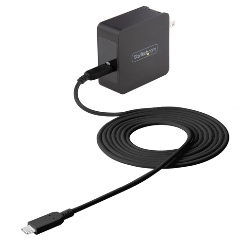 60 WATT PD UNIVERSAL USB-C LAPTOP AC WALL CHARGER W/ 6FT CABLE - COMPACT TRAVEL – StarTech.com