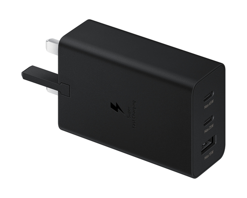65W TRIO TRAVEL ADAPTER BLACK – Samsung