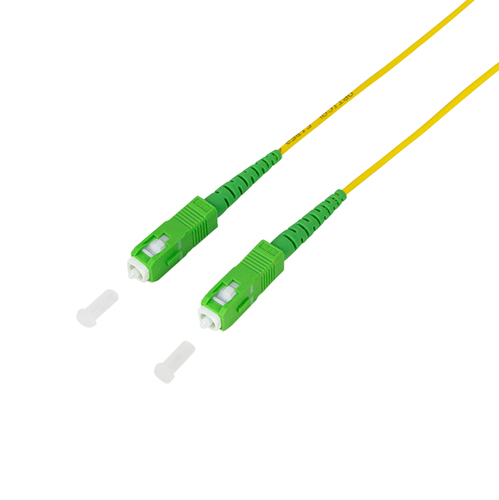 Fibre simplex patch cord, OS2 SM G.657.A2, SC/APC to SC/APC, 0.5 m – LogiLink