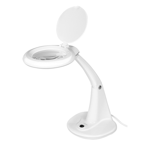 Magnifying lamp, desktop stand, 3 diopter, 40 LED (6.5W) – LogiLink