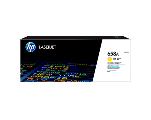 HP 658A YELLOW LASERJET TONER CARTRIDGE – HP Inc