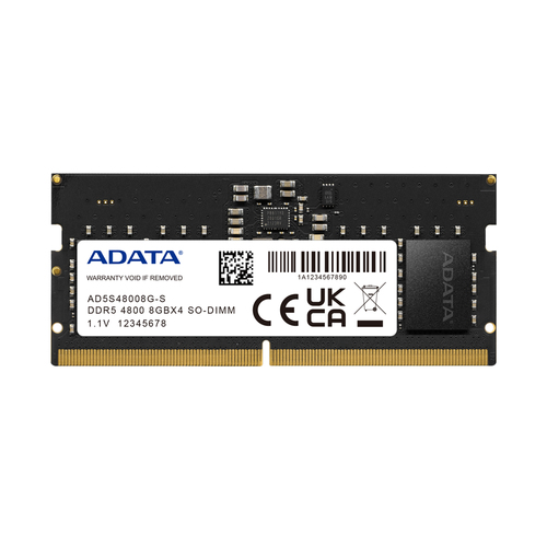 ADATA DDR5 4800 8GB 40-40-40 SODIMM SINGLE TRAY – Adata