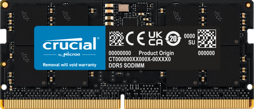 Crucial 16GB DDR5 5600 SODIMM – Micron