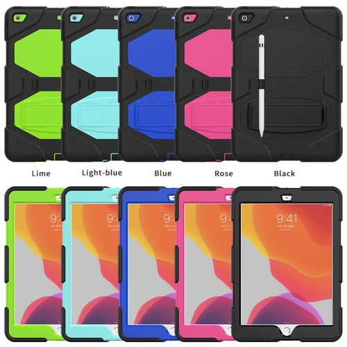 JLC Apple iPad 10.2 (9th 8th and 7th Gen) Rhino Case with Integrated Kickstand No Screen - Black – JLC
