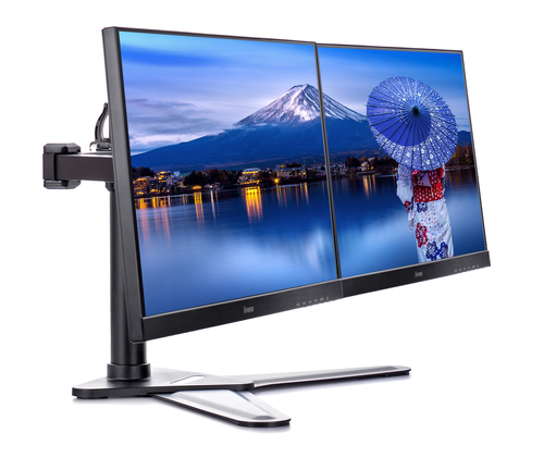 iiyama Dual Screen Desk Top Stand – Iiyama
