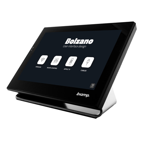 Apprimo 7in touch panel black – Biamp
