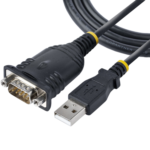 3FT USB TO SERIAL CABLE - W/MAC - PROLIFIC IC – StarTech.com