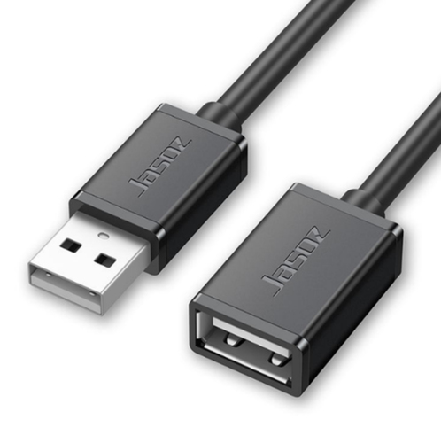 JLC USB (Male) to USB (Female) Shielded Cable - 2M - Black – JLC