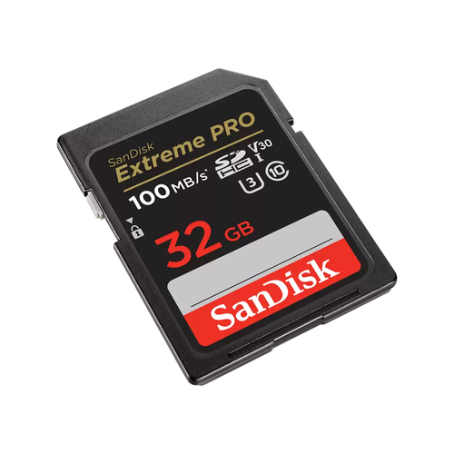 EXTREME PRO 32GB SDHC MEMORY CARD 100MB/S 90MB/S UHS-I CLASS – SanDisk