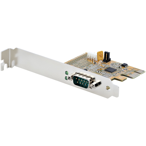 PCIE SERIAL PORT CARD - 16C1050 UART 5V/12V STATUS LIGHTS – StarTech.com