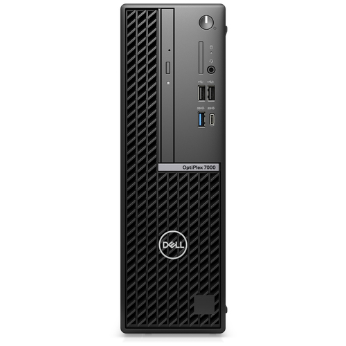 OptiPlex 7000 SFF 12th Generation Intel Core i7-12700 (12 Cores/25MB/20T/2.1GHz to 4.9GHz/65W) 16 GB, 2 x 8 GB, DDR4 512 GB, M.2 2230, PCIe NVMe, SSD, Class 35 No Additional Hard Drive Intel Integrated Graphics 8x DVD+/-RW 9.5mm ODD No Wireless LAN Card – Dell