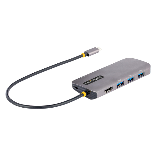 USB C MULTIPORT ADAPTER 4K 60HZ HDMI VIDEO/5GBPS USB HUB/100W PD – StarTech.com