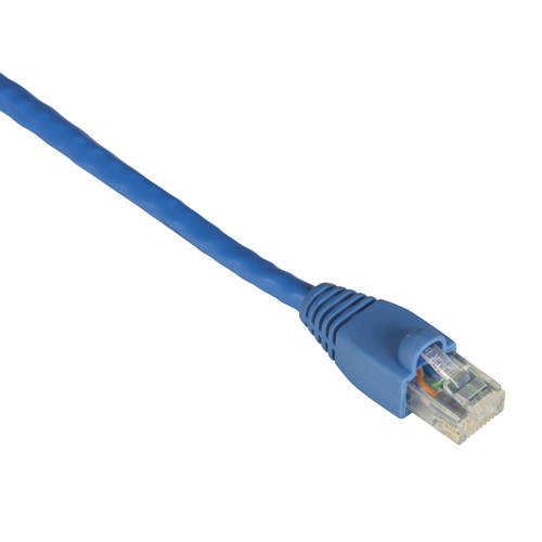 CAT6 SNAGLESS BLUE 1FT 550-MHZ PATCH CABLE – Black Box