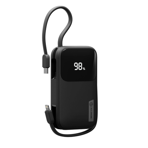 10KMAH 20W TANDEM POWERBANK WITH USB-C LIGHTING WRAP - BLA – ALOGIC