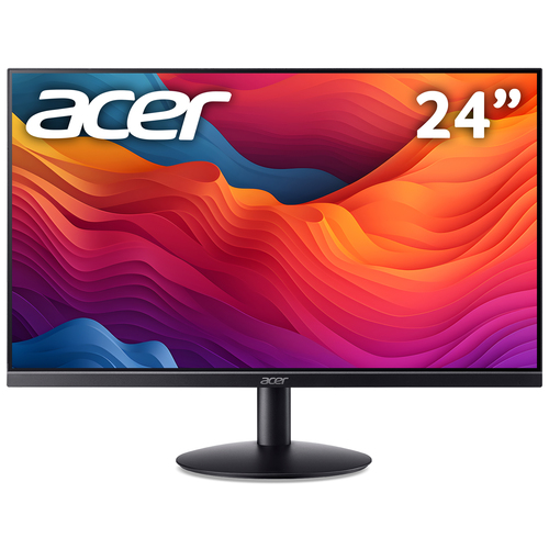 60cm 23.8'' ZeroFrame 100Hz VA 16:9 4ms(GTG) 250nits VGA HDMI UK Black H.cable x1 – Acer