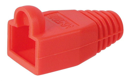BOOTS RJ45 RED 50PACK – MicroConnect