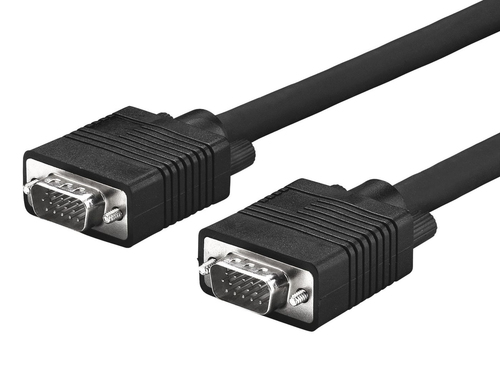 SVGA HD15 10M M-M BLACK – MicroConnect