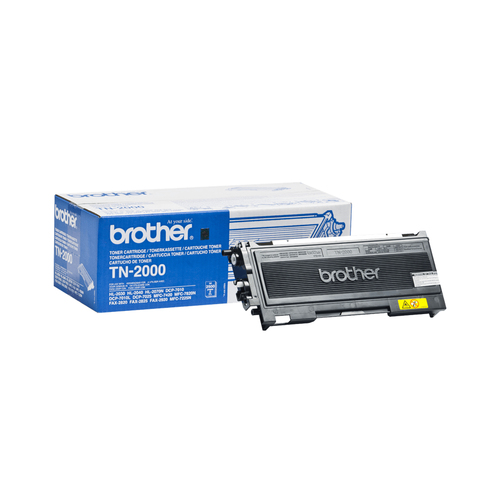 TN-2000 TONER CARTRIDGE BLACK F/ HL2030/2040/2070N 2500PGS – Brother