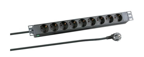 8-WAY OUTLET STRIP,19 3METER – MicroConnect