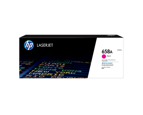 HP 658A MAGENTA LASERJET TONER CARTRIDGE – HP Inc
