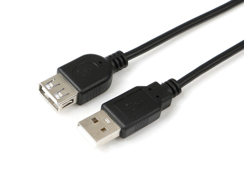 USB2.0 EXTENSION A-A 0,1M M-F – MicroConnect