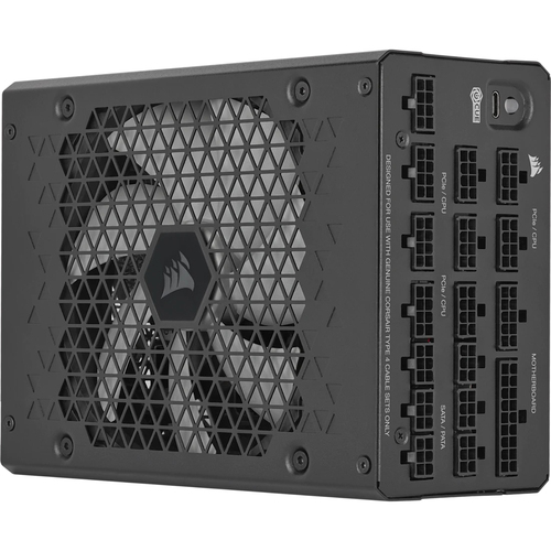 Corsair 1500W HX1500i (C20) V3 PSU, Fluid Dynamic Fan, Fully Modular, Ultra-Low Noise, 80+ Platinum, ATX 3.1, PCIe 5.1 – Corsair