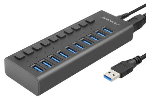 Powered USB-A Hub 10 x USB-A – JLC