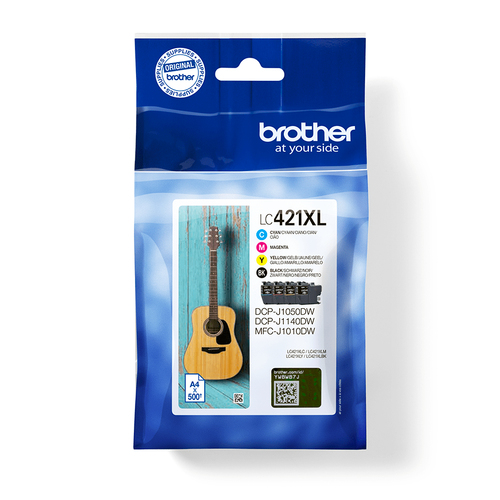 500-PAGE HIGH YIELD BLACK CYAN MAGENTA AND YELLOW K CARTRIDGE – Brother