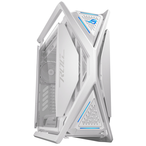 Asus ROG Hyperion GR701 Gaming Case w/ Glass Windows E-ATX 4x 14cm Fans Dual 420mm Radiator Support USB-C (60W FC) Fan Hub & Lighting Panel White – ASUSTeK COMPUTER