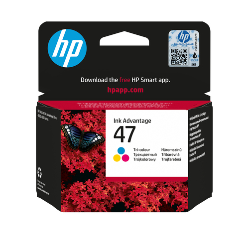 HP 47 TRI-COLOR CARTRIDGE 4825 4826 4877 4828 – HP Inc