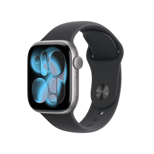 Apple Watch Series 11?GPS?42mm?Space Grey Aluminium Case with Black Sport Band - M/L – Apple