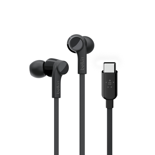 USB-C IN-EAR HEADPHONE BLACK – Belkin Components