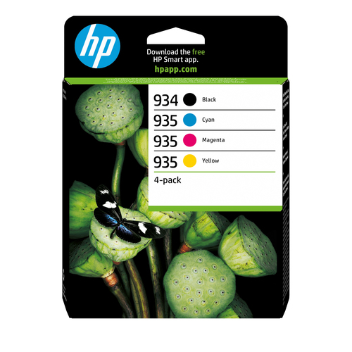 HP 934 BLACK / 935 CMY INK CARTRIDGE 4-PACK – HP Inc
