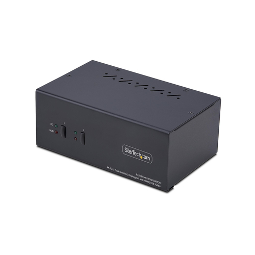 2-Port DisplayPort + HDMI KVM – StarTech.com