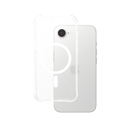 CARE BY PANZERGLASS CLEAR CASE W. WHITE MAGSAFE IPHO – PanzerGlass