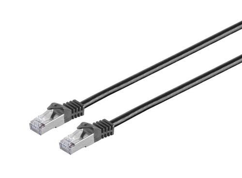 CAT 7 S/FTP RJ45 BLACK 10M – MicroConnect
