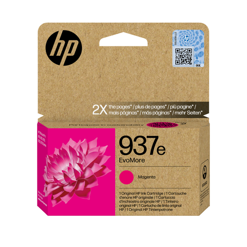 HP 937E EVOMORE MAGENTA ORIGINAL INK – HP Inc
