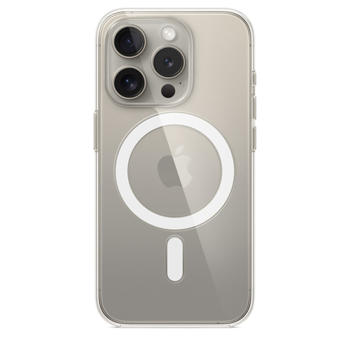 iPhone 15 Pro Clear Case with MagSafe – Apple