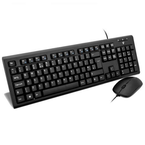 USB KEYBOARD MOUSE DESKTOP UK ENGLISH LAYOUT – V7