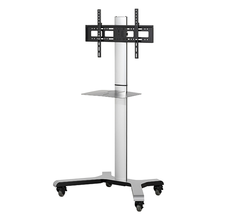 FLAT SCREEN FLOOR STAND/TROLLEY FOR SCREENS UP TO 55 – B-Tech