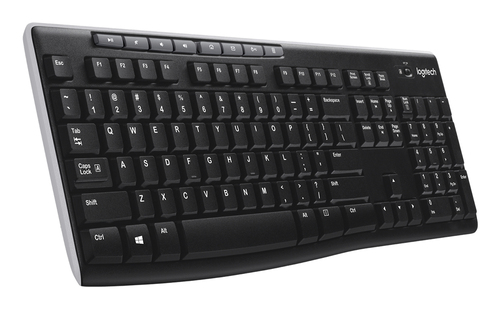 WIRELESS KEYBOARD K270 BELGIUM LAYOUT – Logitech